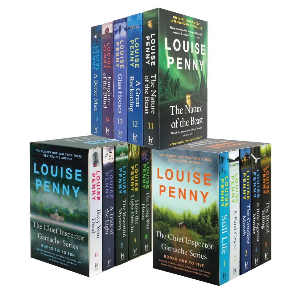 Louise Penny The Chief Inspector Gamache 1 - 15 Books Collection | Louise Penny