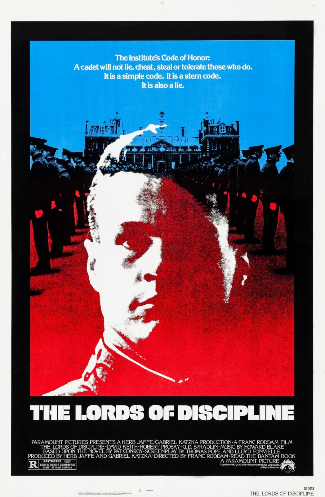THE LORDS OF DISCIPLINE (1983) ORIGINAL MOVIE POSTER ROLLED eBay