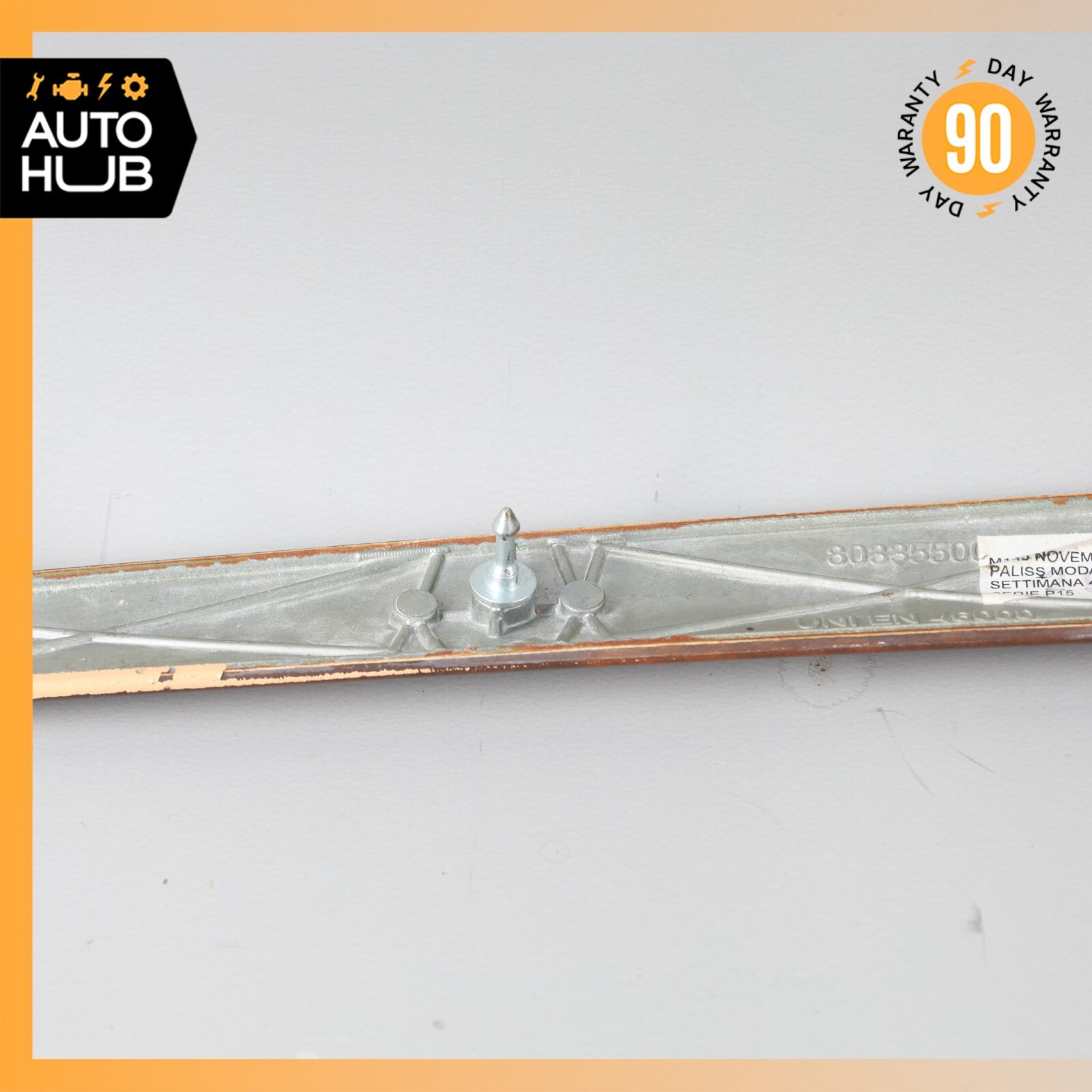 08-18 Maserati GranTurismo M145 Rear Right Side Door Panel Trim Wood OEM