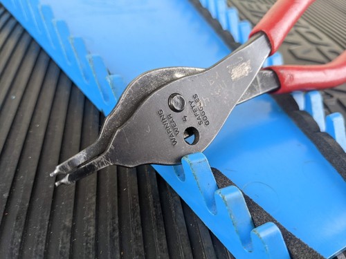 #at327 Snap On Tools SRPC4700 RED Convertible USA Snap Ring Pliers - Bild 8 von 10