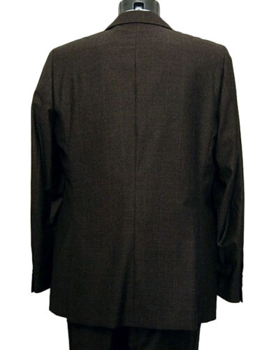 Traje Hombre Pennesi Tess. Vital Baba 54 Lana Marrón Completo Elegante - Imagen 2 de 9