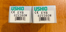 2 USHIO HALOGEN Lamp Light Bulb EYB 360W 82V projector spotlight Made in Japan
