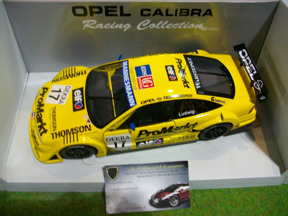 OPEL CALIBRA V6 4x4 DTM 1996 # 17 1/18 UT Models 180964317