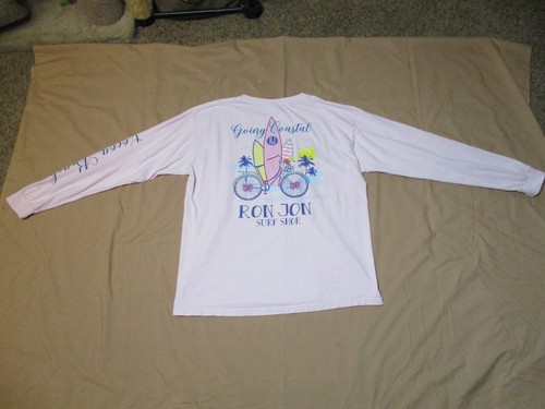 Ron Jon Surf Shop Cocoa Beach Langarmshirt pink Large Going Coastal Florida - Bild 1 von 22