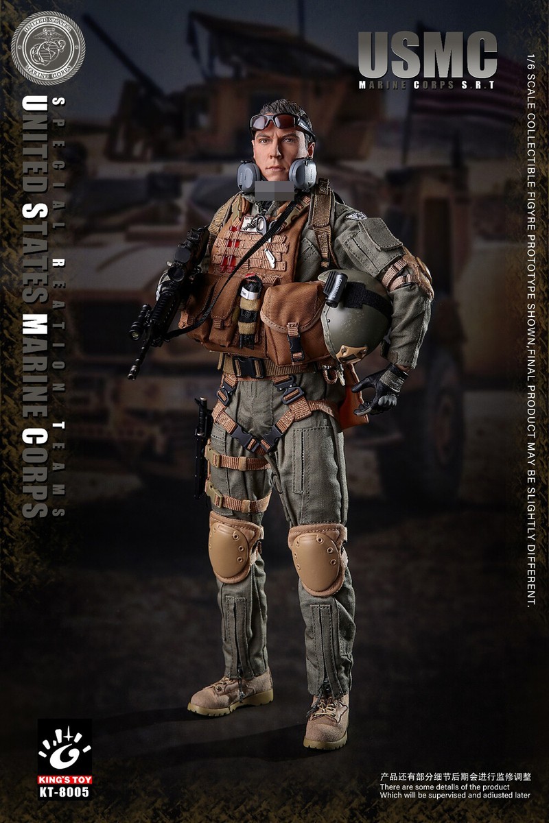 KING'S TOY US Marine Corps Special Response Team 1/6 Action Figure