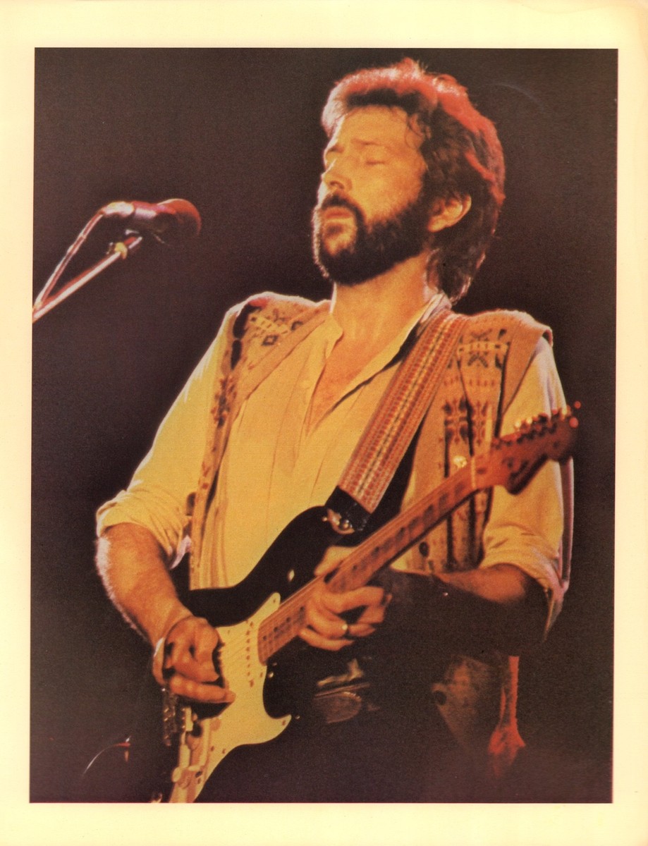 ERIC CLAPTON 1980 JUST ONE NIGHT UK TOUR CONCERT PROGRAM BOOK