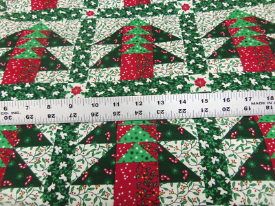 ''Christmas Quilt'' by Joan Pace Baker, 5 continuous yards of 42'' wide