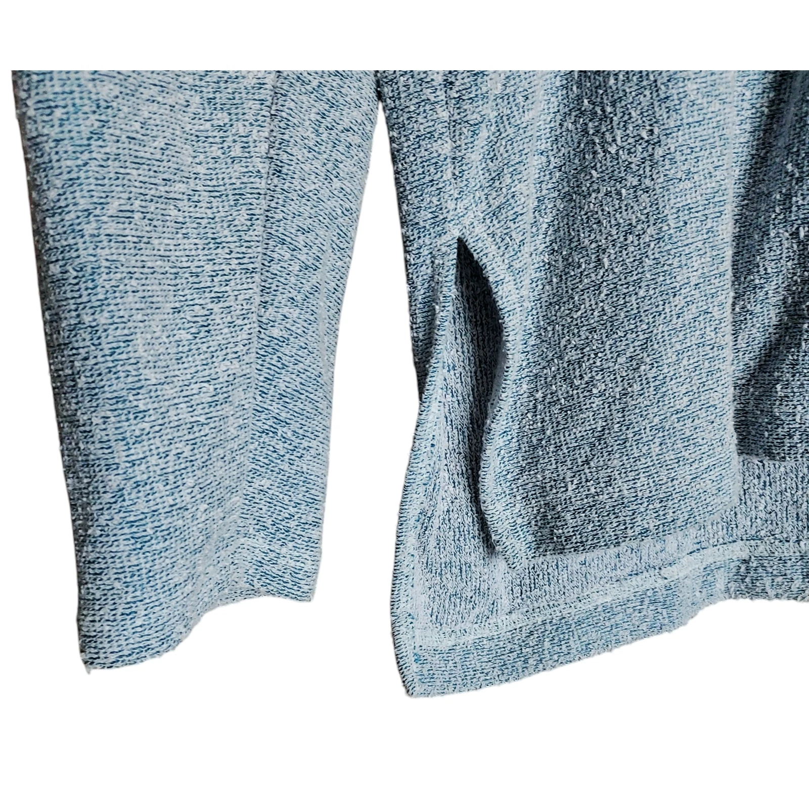 UNDERCOVER Victoria's Secret ROSA Terry panno tunica stringata oversize donna grigia felpa con cappuccio XS