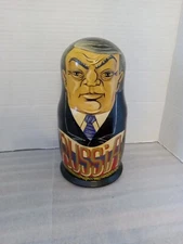 Russian Nesting Dolls   With 7 Russian Leaders. 