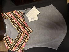 Lularoe Sloan Kids Size 4 Gray
