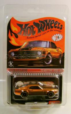 1970 '70 FORD MUSTANG BOSS 302 CLUB CAR RLC HOT WHEELS DIECAST 2021