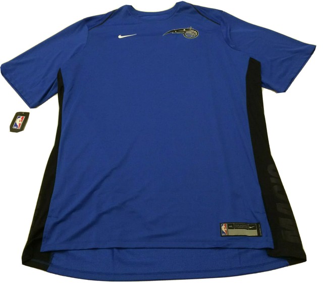 Nike NBA Orlando Magic Warmup Shooting Shirt Blue Men 4XLTT Extreme Tall eBay
