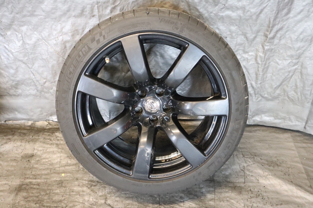 2009 NISSAN GT-R GTR R35 3.8L OEM WHEEL RIM 20X10.5 +25 MICHELIN