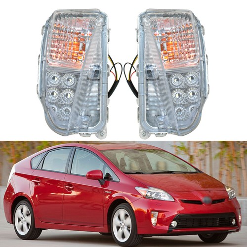 Front Bumper Left+Right LED DRL Fog Light Assembly For Toyota Prius 1.8L 12-15 - Picture 7 of 8