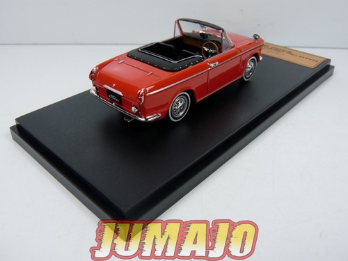 JPL45 1/43 HACHETTE Japon : DAIHATSU Compagno Spider (F40K) 1965 - Foto 4 di 7
