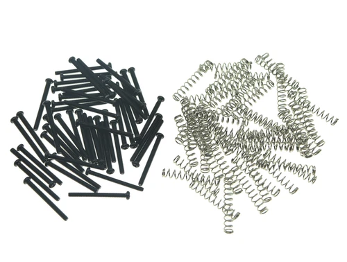 50x Imperial Humbucker Pickup Height Screws Springs for Gibson/EMG/Dimarzio