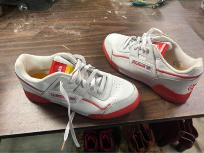 Reebok ''Popsicle'' Collaboration Workout Plus White Mens Size 9.5