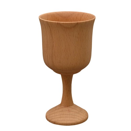 Wooden Goblet Drinking Mug Wooden Whiskey Cup Wooden Beer Mugs Glass - Picture 17 of 17