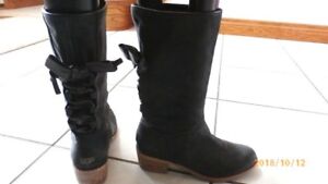 ugg boots lace up back