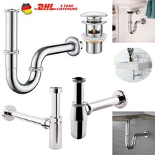 Waschbecken Sifon Siphon Ablaufgarnitur Pop U...
