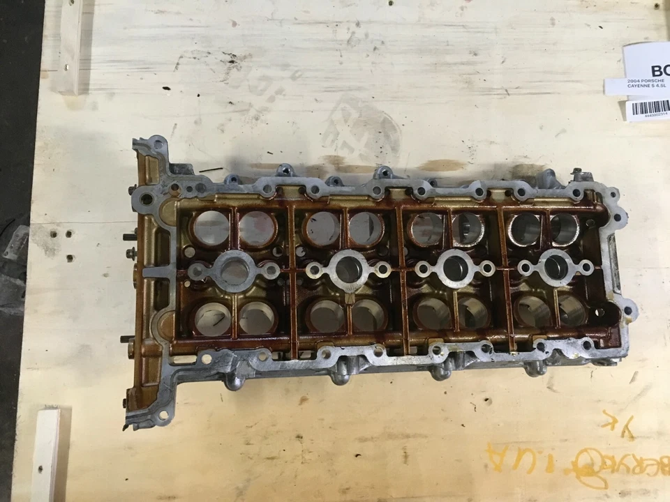 2004 PORSCHE CAYENNE S ​4.5L ENGINE RIGHT PASSENGER SIDE CYLINDER HEAD OEM+ - Изображение 4 из 4