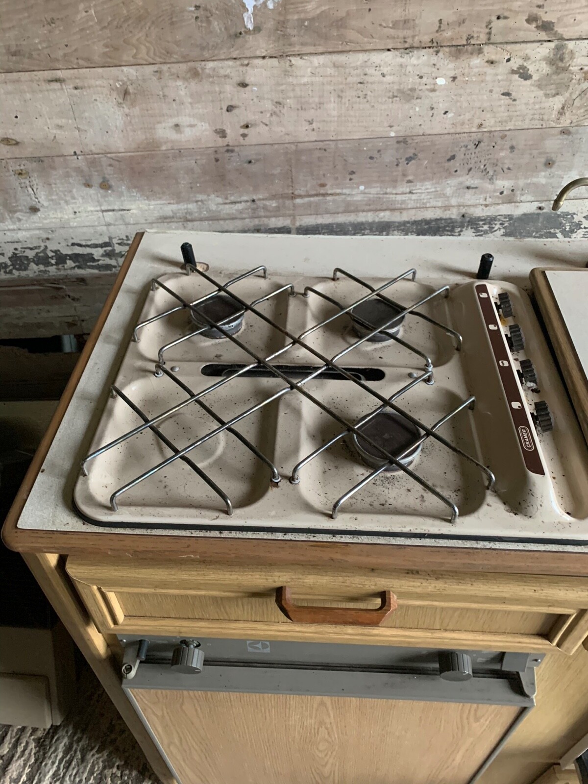 caravan motorhome kitchen pod camper fridge motorhome cooker caravan