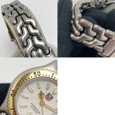 TAGHeuer 腕時計 Tag Heuer S95.213M Watch Grey Dial 34mm Vintage Date Swiss Watch