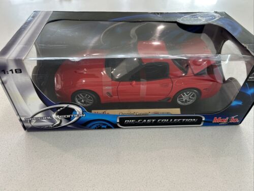 2001 Red Chevrolet Corvette Z06 special edition Maisto 1:18 scale - Picture 2 of 14