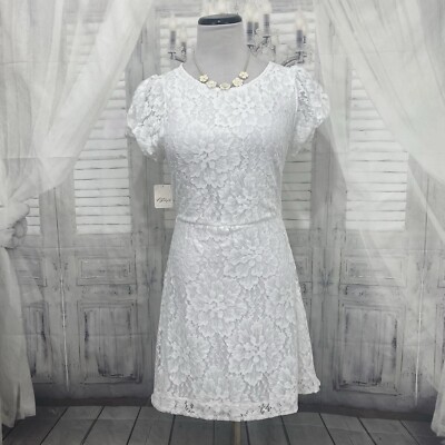 knee length dresses for ladies Free People Pearl Lace Mini Dress – Dales Clothing for Men and Women main image 1