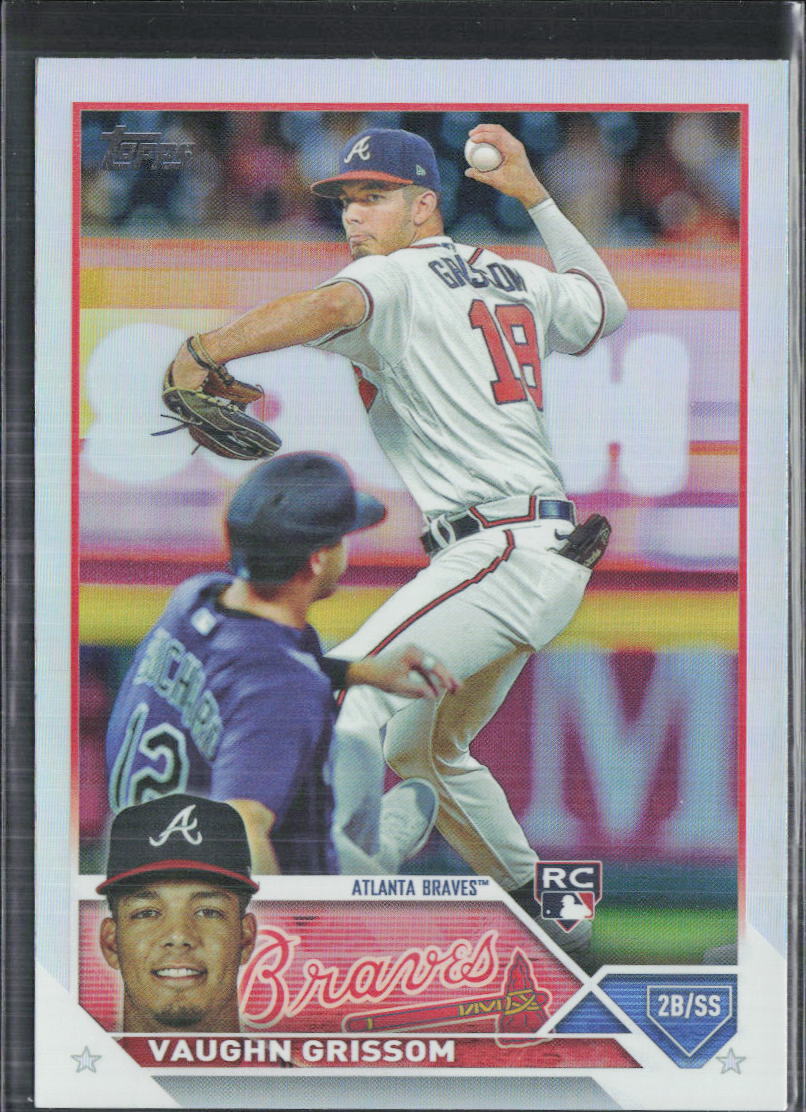 2023 Topps #275 Vaughn Grissom Rainbow Foil Atlanta Braves