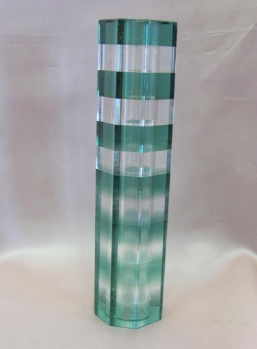 1930s ANTIQUE ART DECO CRYSTAL GLASS PAPER WEIGHT HAND POLISHED - Picture 2 of 12