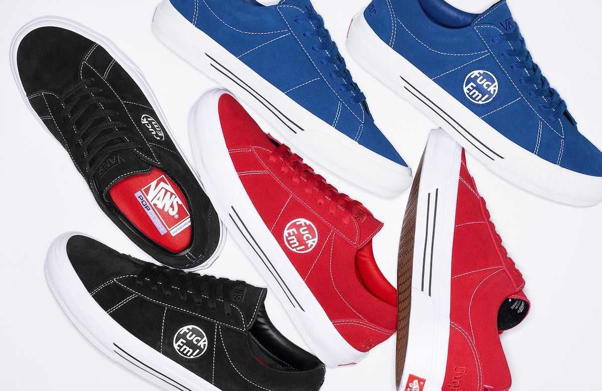 SUP-VANS-24SS-SID-RED Supreme Vans Sid Red (Men's) | eBay