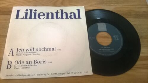 7" Folk Lilienthal - Ich will nochmal / Ode an Boris (2 Song) SEYDENFADEN - Photo 1/2