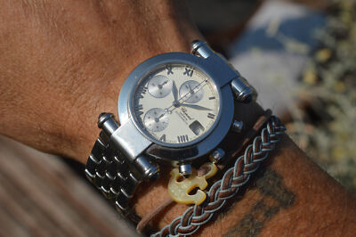 CHOPARD IMPERIALE OVERSIZE 37MM AUTOMATIK CHRONOGRAPH UHR (1997) FULL SET