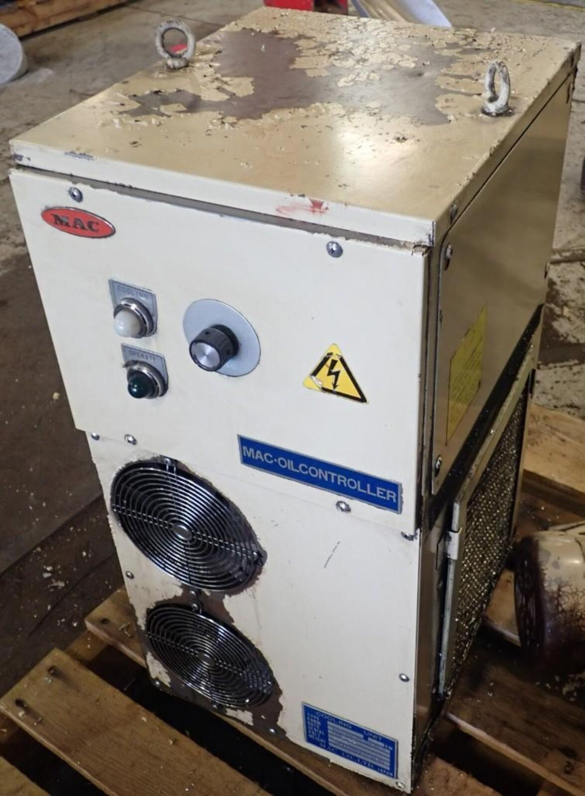 Mac Cooling Unit MAC40CFROH6A2 Chiller Unit Oil Temperature