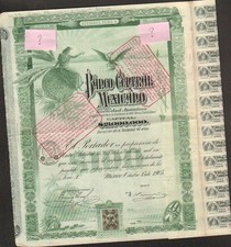BANCO CENTRAL MEXICANO 1905 = "BLUEBERRY"