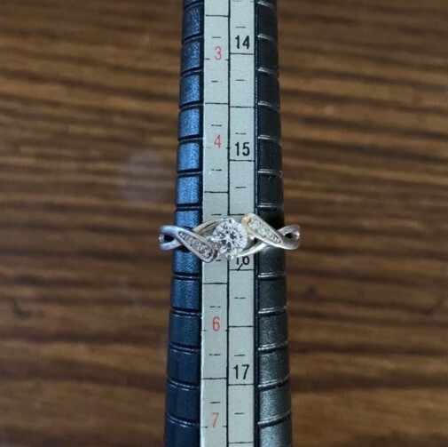 Sterling Silver Ring Size 5 Five - image 1