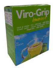 10 Boxes Viro Grip Lemon AM VIJOSA (240 Pouches) Fast Flu Relief -FREE SHIPPING-