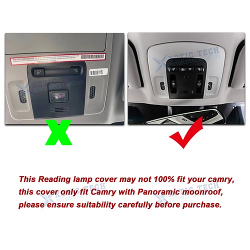 Interior Carbon Fiber Pattern ABS Console Molding Cover For Toyota Camry 2018-up - Picture 4 of 31