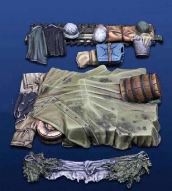 Unpainted 1/35 Resin Figure Model Kit German Tank Destroyer Accessories WW2 War