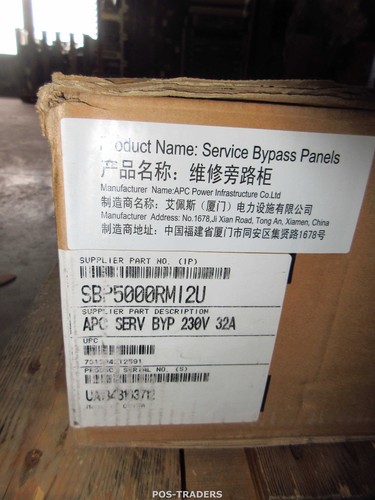 APC SBP5000RMI2U Service Bypass Panel 230V 32A BBM IEC320 C20/HW NEUF NEUF - Photo 4/5