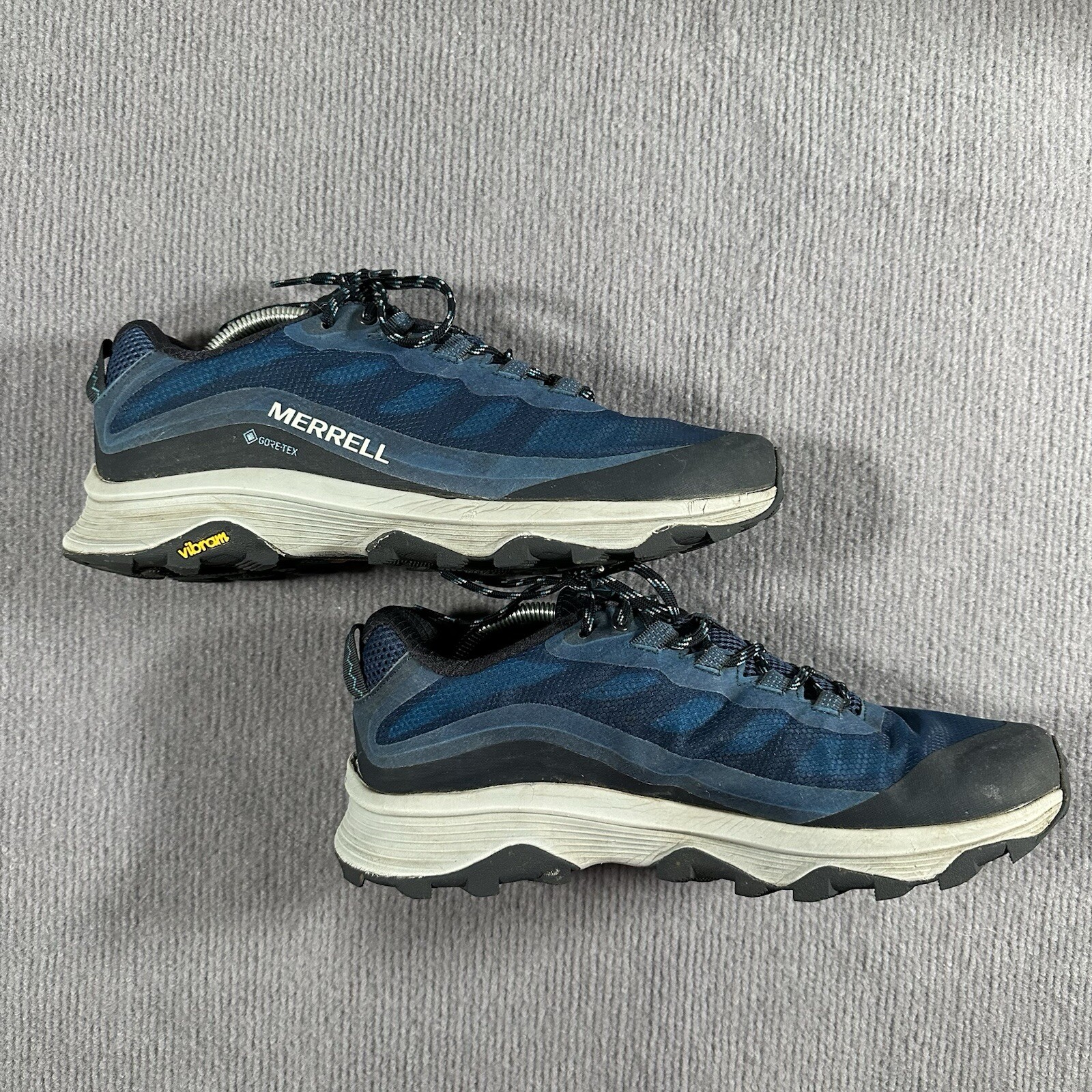Merrell Moab Speed GTX Gore Tex Blu Uomo Outdoor Escursionismo Trail J066775