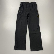 Spyder Gym Pants Fleece Casual Boys Teens Size XL Gray Polyester