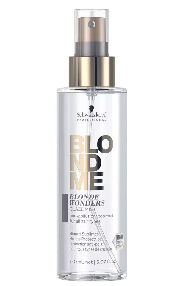 Глазурь Schwarzkopf BlondMe Blonde Wonders Glaze Mist 5,07 унции новая и свежая