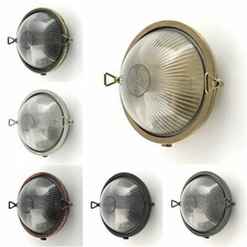 Lampada Rotonda da Parete in Ottone Fuso Modello DIONI