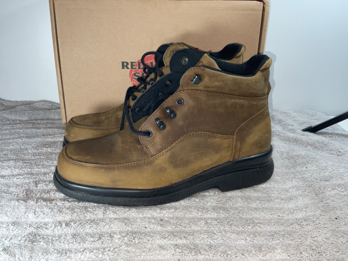 Red Wing 8662 Brown Chukka Men's Leather Work Boots Size 12