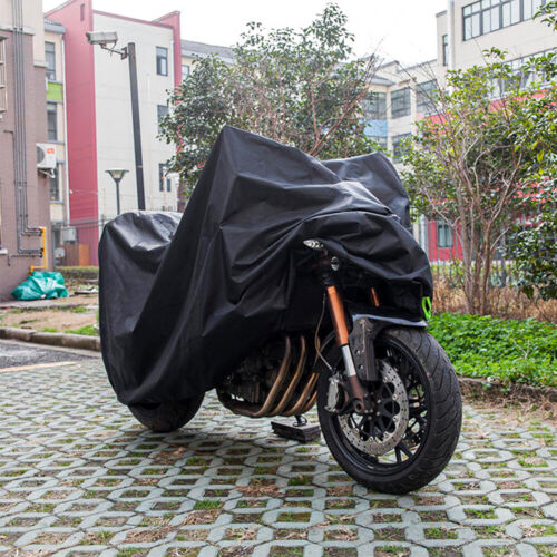 Heavy Duty Waterproof Motorbike Motorcycle Cover Outdoor Rain Dust UV Protector - Picture 8 of 21