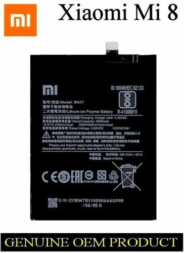 Xiaomi Mi A2, Mi 6X Original Battery BN36 3010mAh 46BN36A02093 | eBay