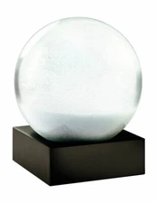 Snowball (Only Snow) Snow Globe by CoolSnowGlobes - All Year Snowstorm Décor