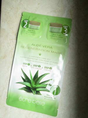 7,00 / 1 STCK TRE BELLE COSMETICS 3 STEP MASKE ALOE VERA REGENERATION  NEU | eBay.de